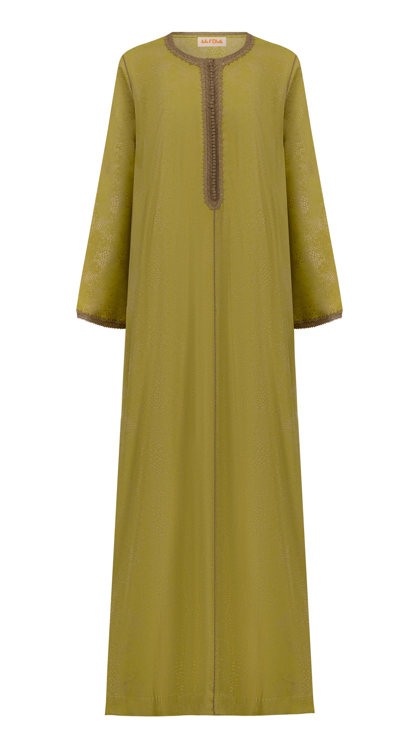Moss Green Randa Kaftan - One Piece Small