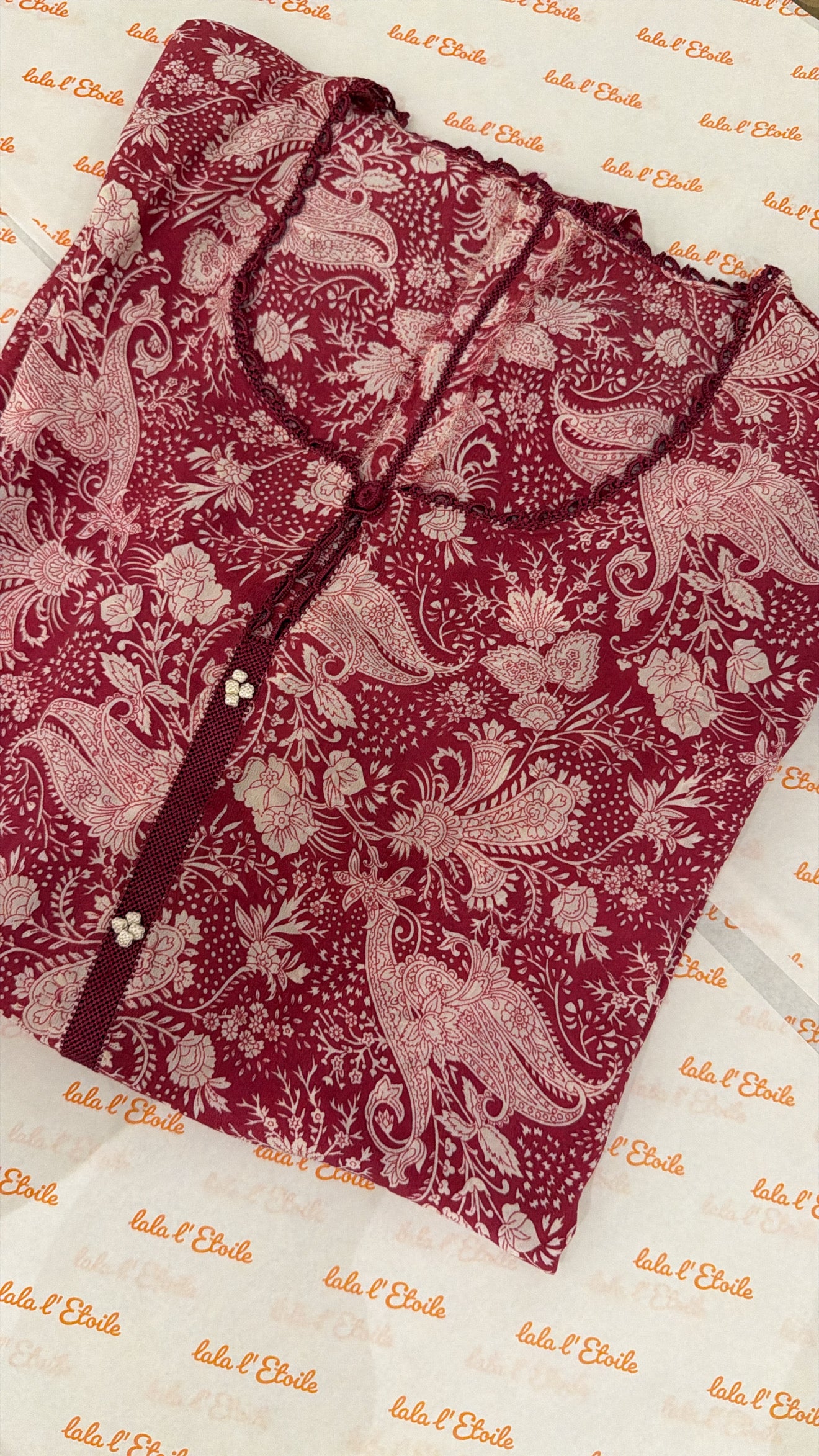 Pink Crepe Silk