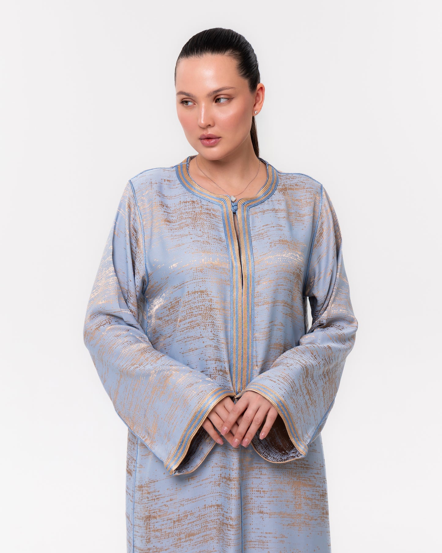 Blue & Gold Caftan