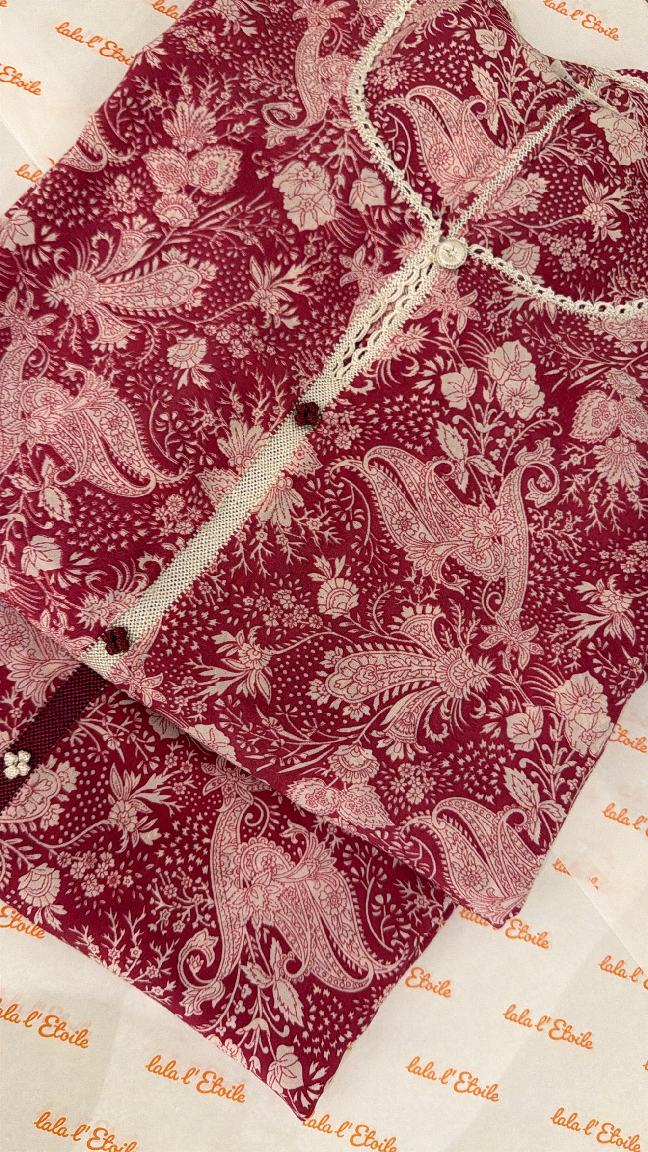 Pink Crepe Silk