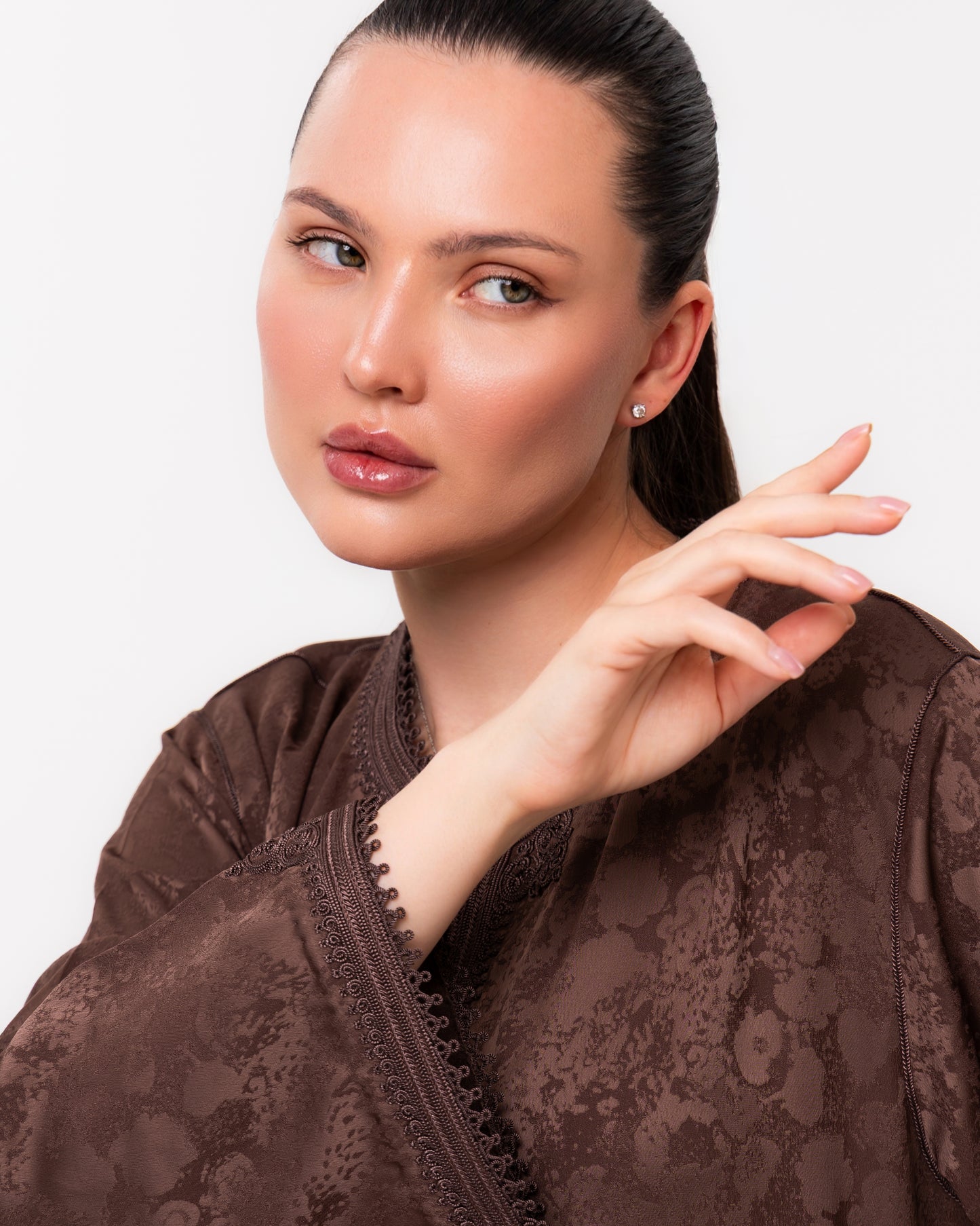Dark Brown Caftan
