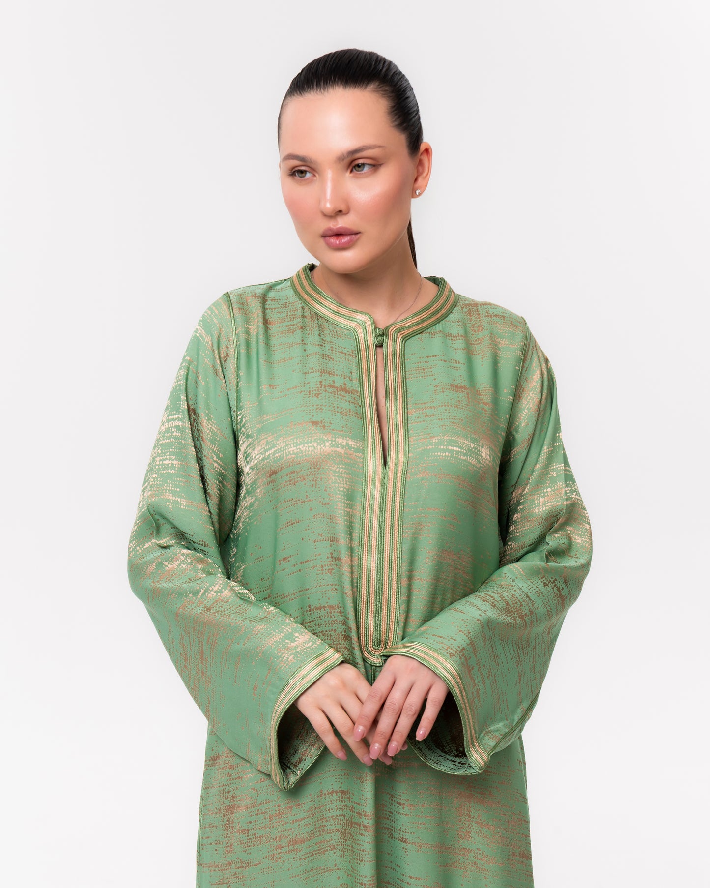 Green & Gold Caftan