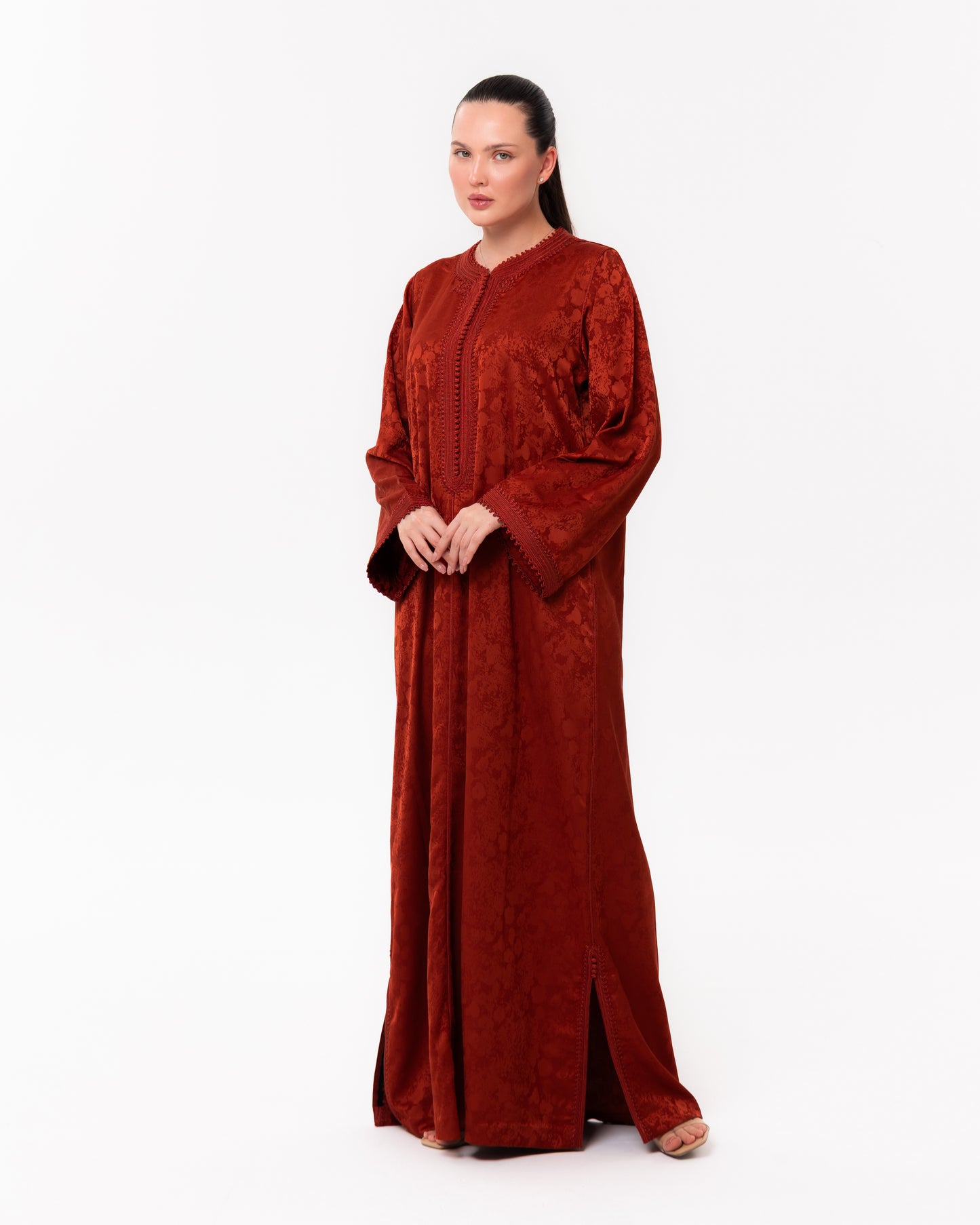 Maroon Caftan